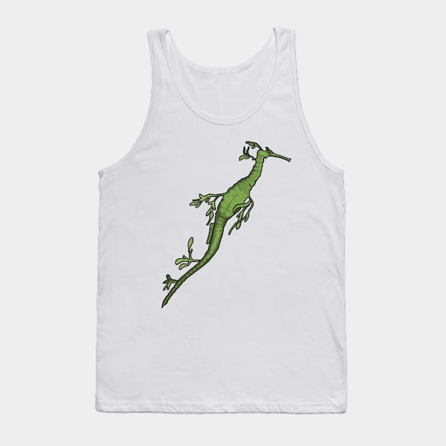 Leafy Sea Dragon Tank Top by imphavok